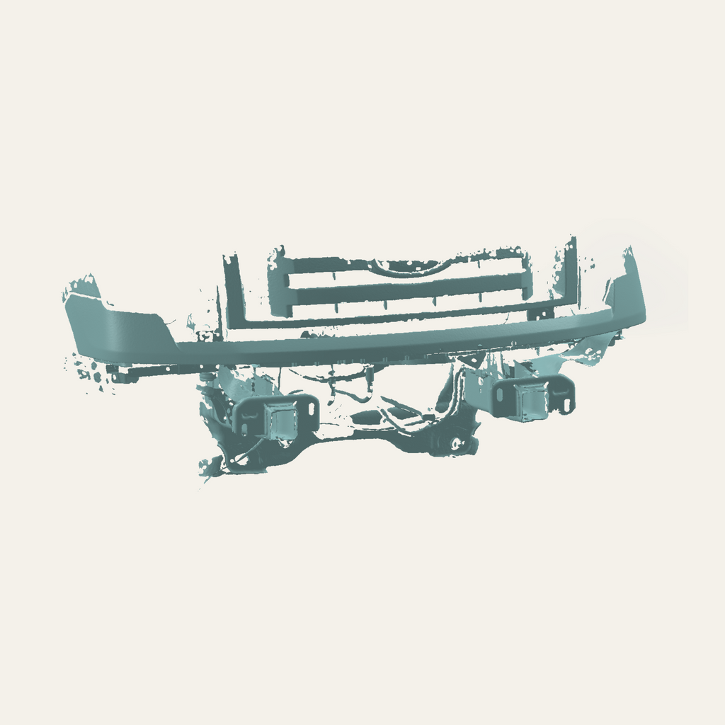 2009–2014 Ford F-150 Front Bumper-Off 3D Scan