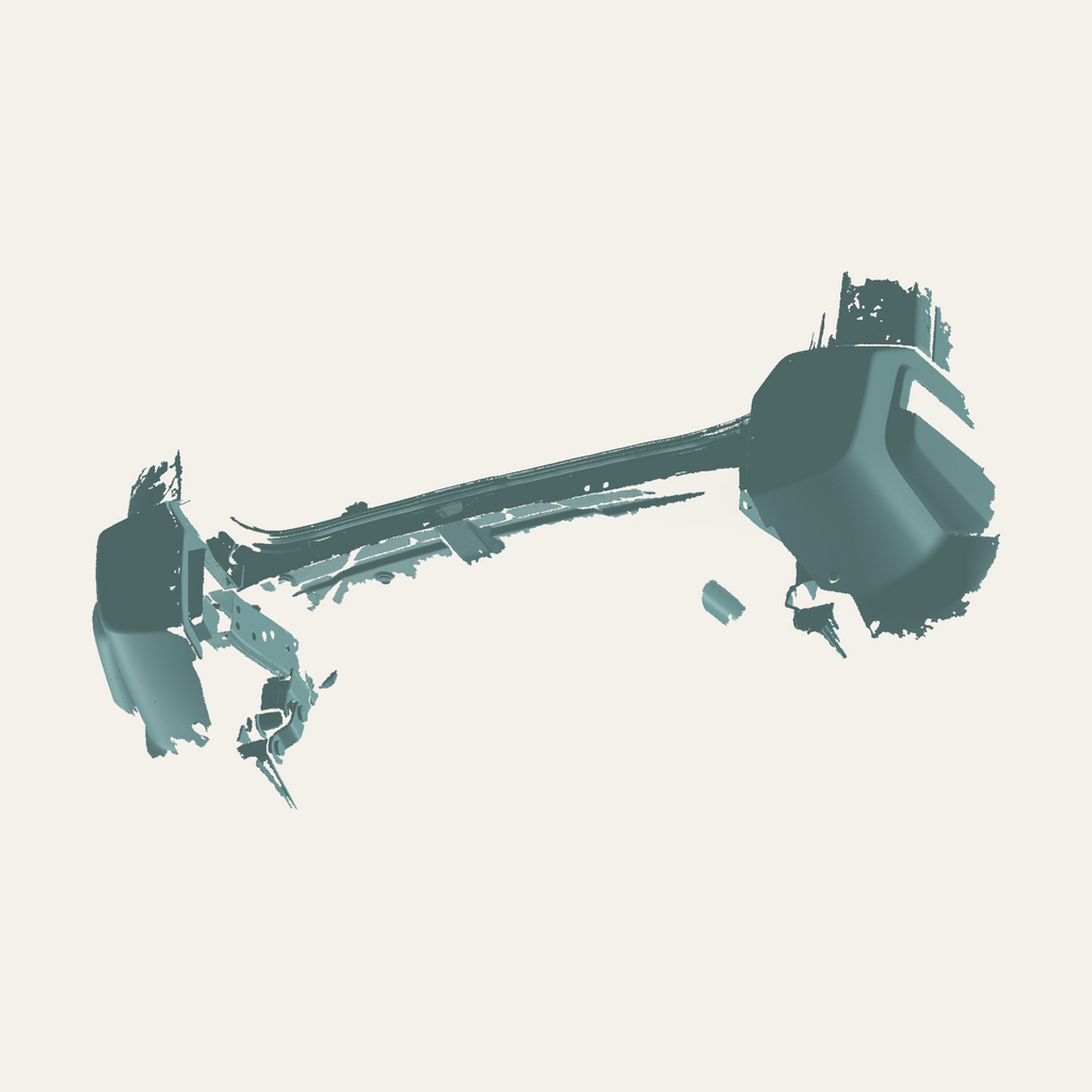 2005–2015 Nissan Xterra Rear Bumper Center-Section 3D Scan