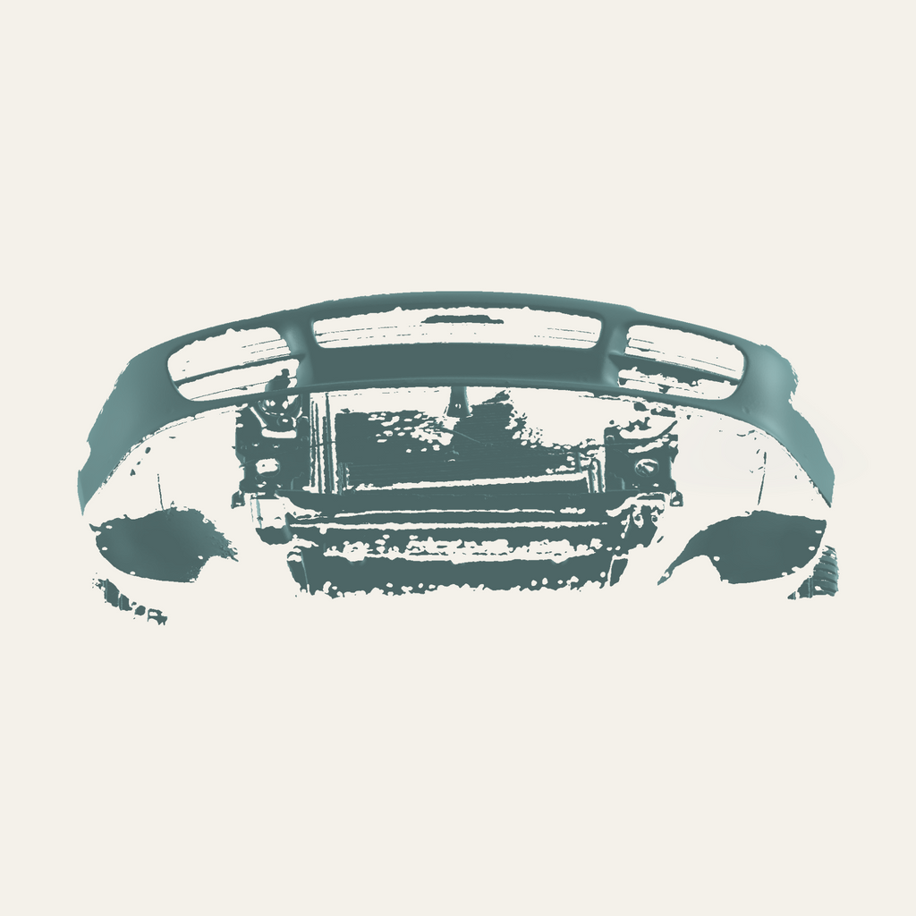 Porsche Cayenne 955 Front Bumper-Off 3D Scan