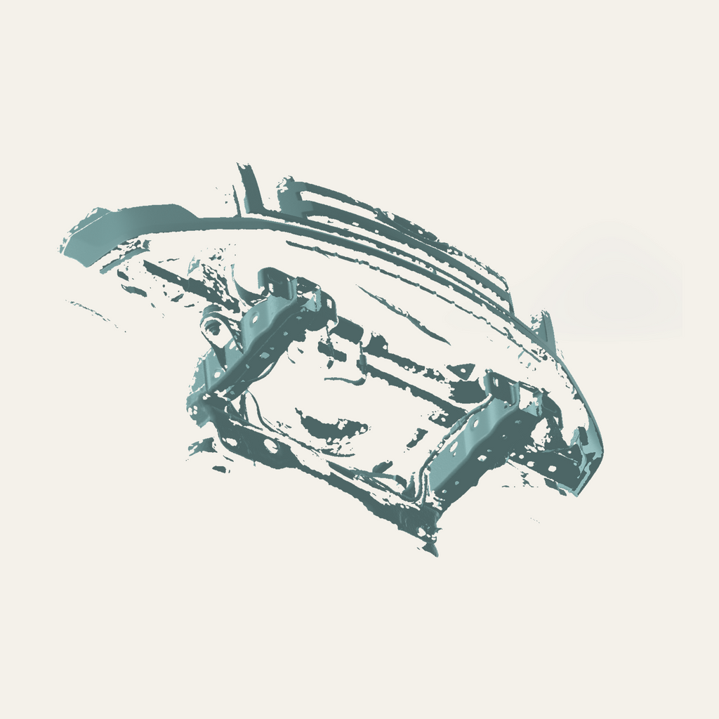 2009–2014 Ford F-150 Front Bumper-Off 3D Scan