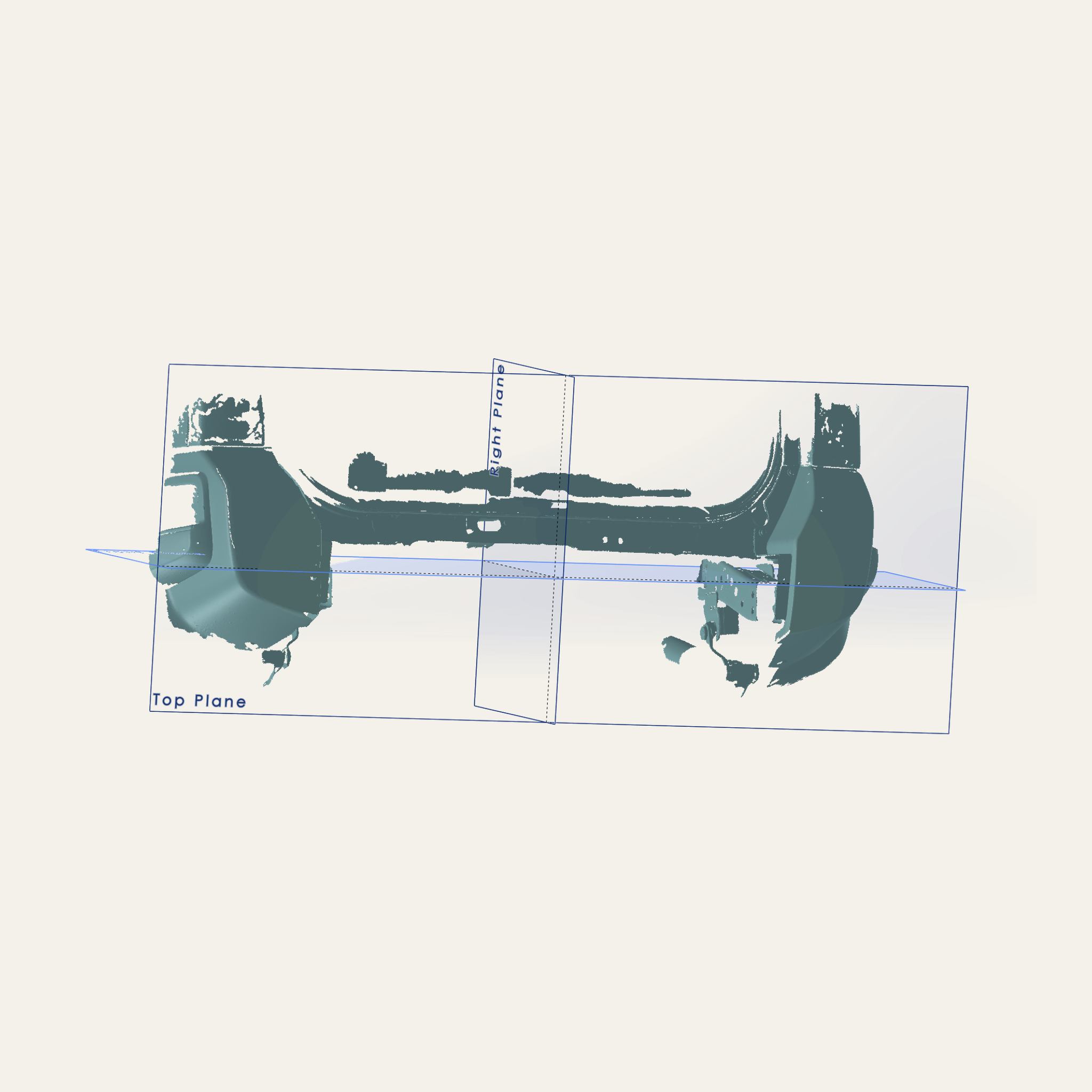 2005–2015 Nissan Xterra Front + Rear Bumper 3D Scan Bundle