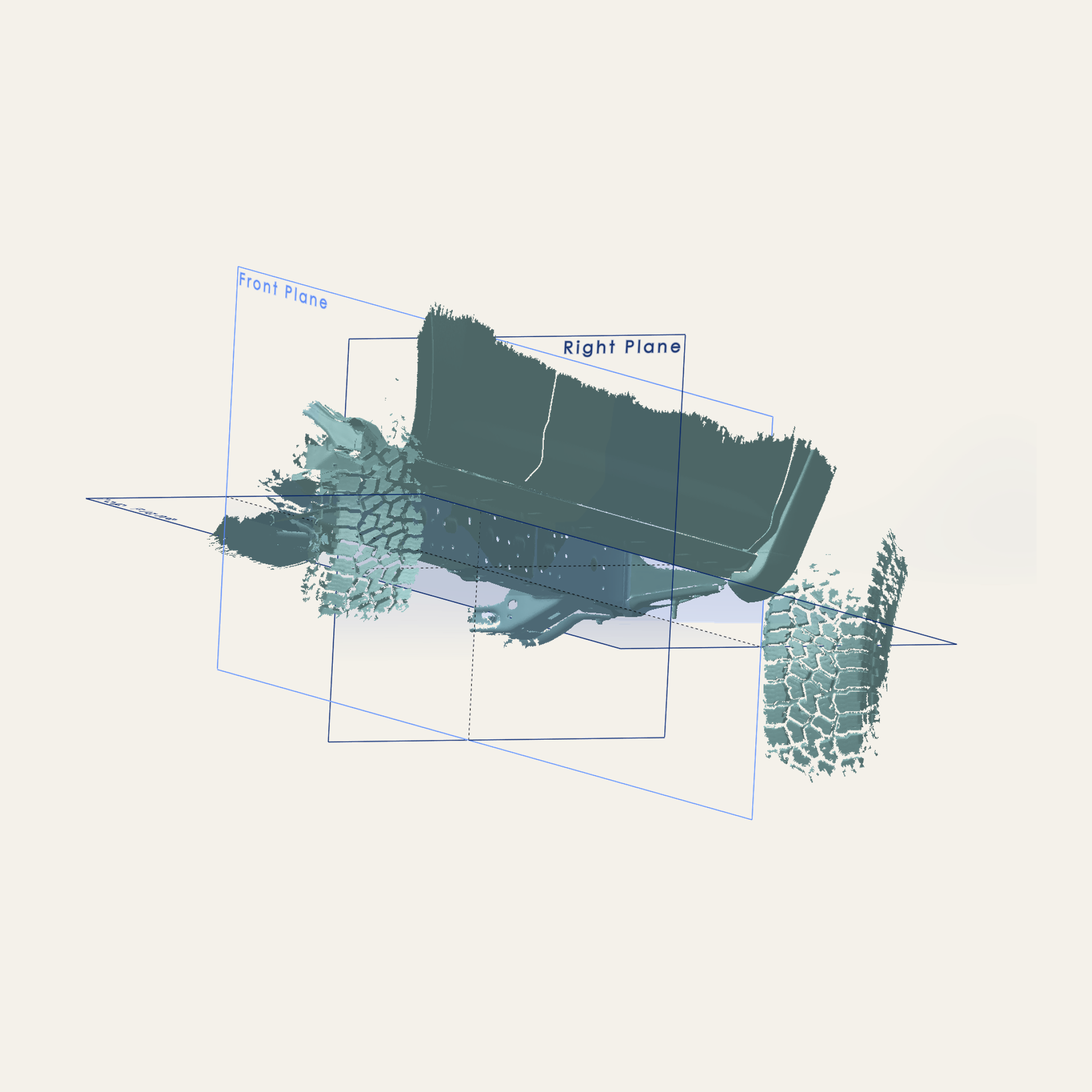 2010–2024 Toyota 4Runner KDSS Frame-Rail 3D Scan Pair